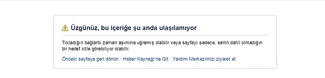 Bahsi geçen sayfalar Facebook ve ihbarweb adresi üzerinden yapılan şikayetler sayesinde ulaşıma engellendi.
