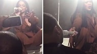 Durup Dururken Düet: Sesiyle Rihanna'yı Büyüleyen Hayranı Konserde Ona Eşlik Etti!