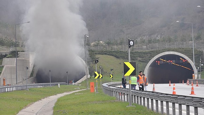 Bolu Dağı Tüneli 4,5 Saat Sonra Tekrar Trafiğe Açıldı