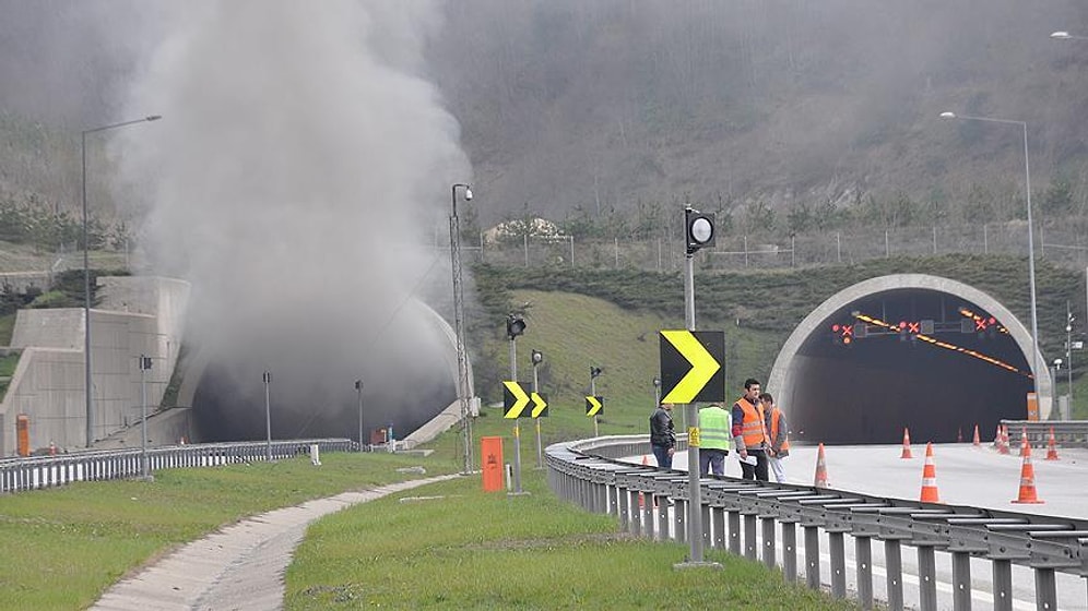 Bolu Dağı Tüneli 4,5 Saat Sonra Tekrar Trafiğe Açıldı