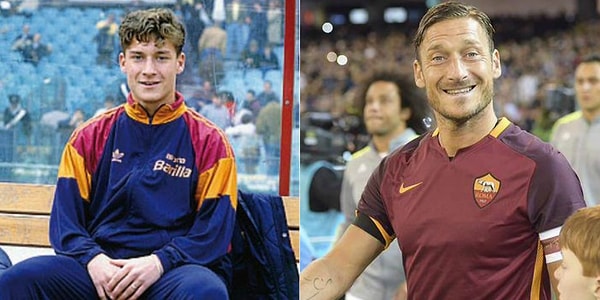 9. Франческо Тотти - итальянский футболист, атакующий полузащитник и нападающий. Капитан клуба «Рома».