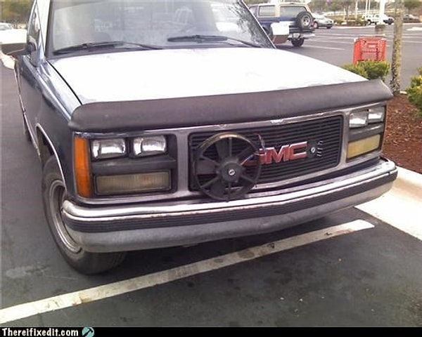 8. Отличная идея, чтобы охладить двигатель