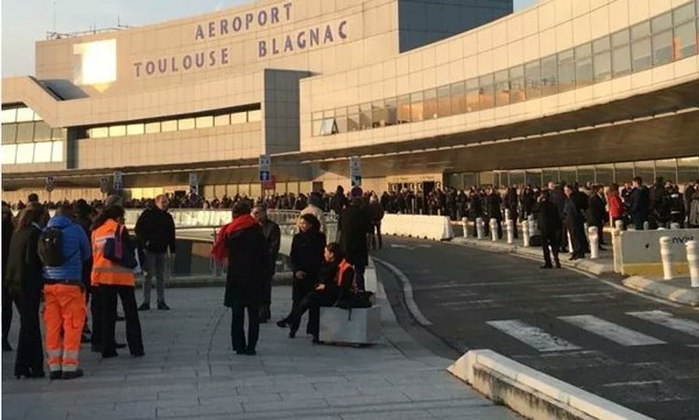 Güvenlik Nedeniyle Boşaltılan Toulouse Blagnac Havalimanı Yeniden Açıldı