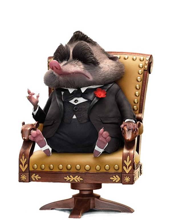 3. Мистер Биг – пародия на главных героев фильмов «Крестный отец» и «Лицо со шрамом».