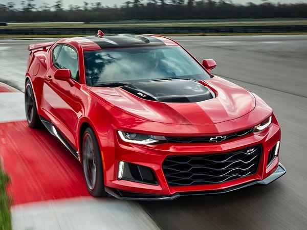 20. Chevrolet должен представить мускулистый Camaro ZL1.