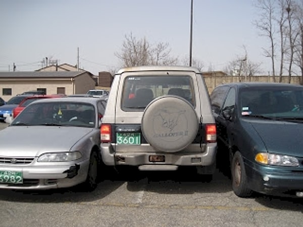 19. Правильно паркуйся - и не будешь зажат.