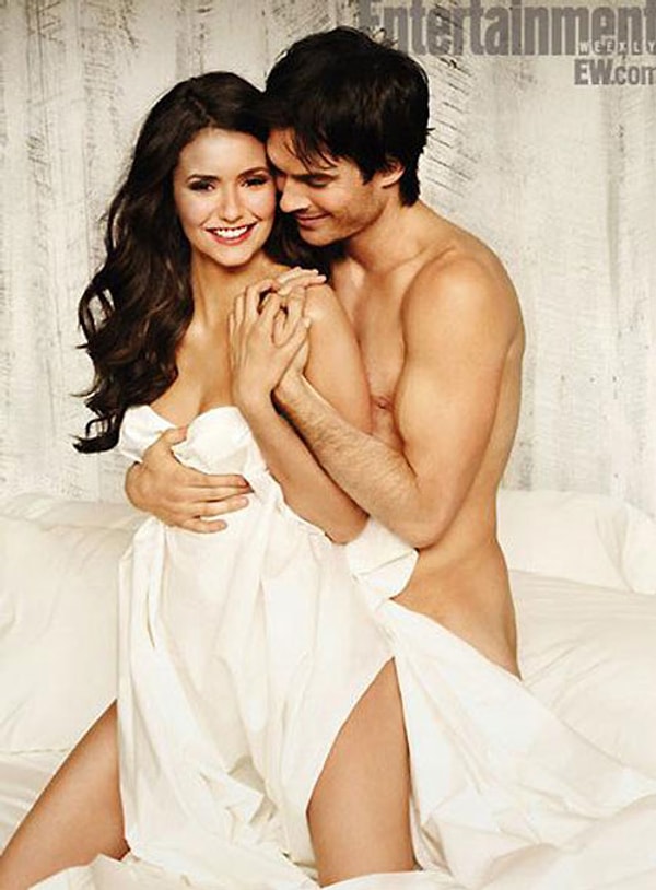 6. Нина Добрев & Йен Сомерхолдер