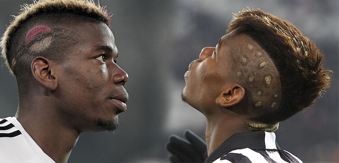 Fransız Yıldız Paul Pogba'nın Sanat Eseri 25 Saç Stili