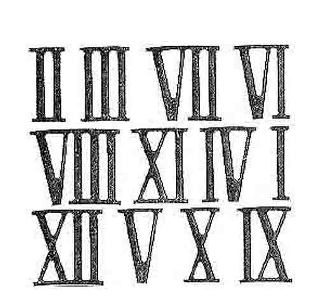 9. Matematikle olan ilişkinizi de ölçelim! Roma (Romen) rakamlarında hangisi sayının karşılığı yoktur?