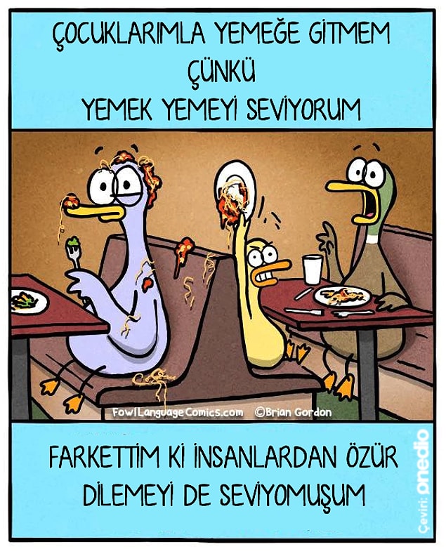 10. Otursana yerine! 🍕 🍜