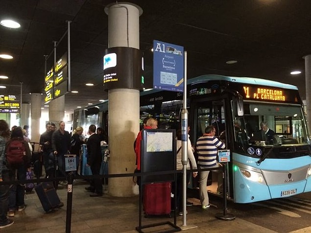 1. Otobüs diye kanma Aerobus'ten şaşma!
