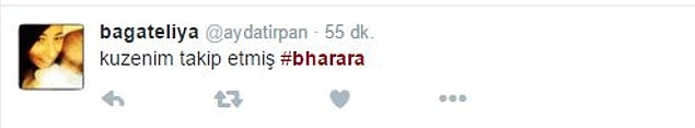 Yanlışlıkla takip ettiğini düşünenler oldu.