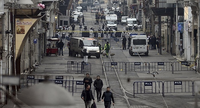 İstiklal Caddesi'ndeki Saldırıyla İlgili 1 Kişi Tutuklandı