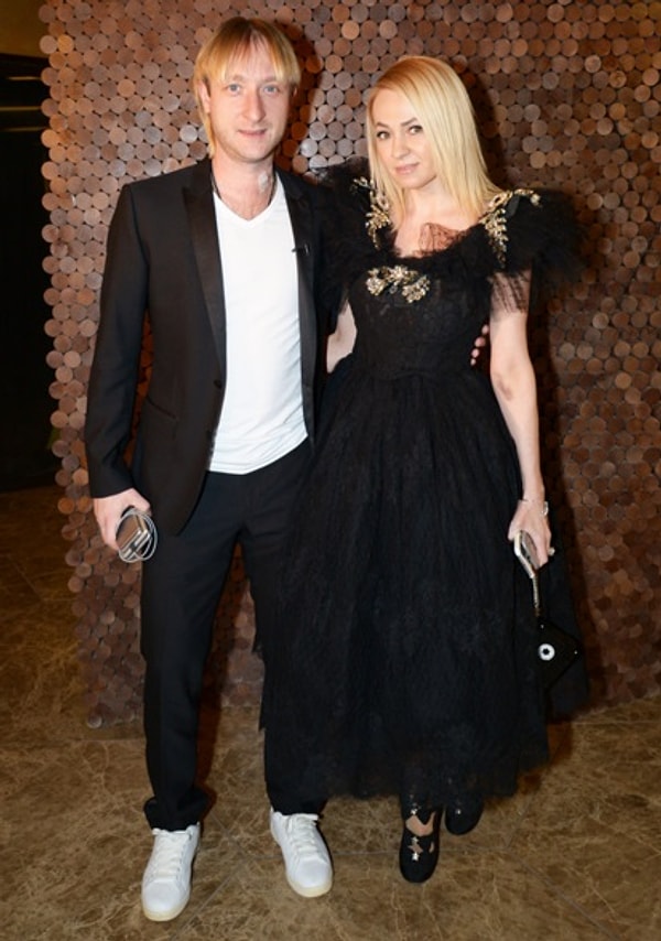 1. Евгений Плющенко и Яна Рудковская