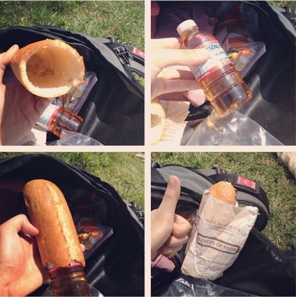 11. Как занести пластиковую бутылку на стадион