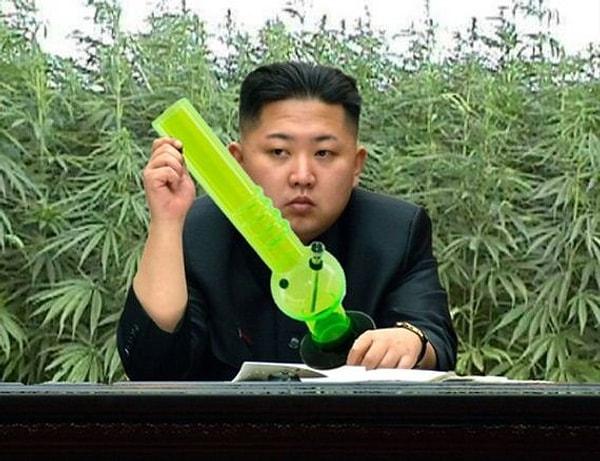 9. Kuzey Kore'de marihuana yasaldır ve marketlerde bulunabilir.