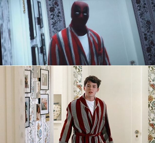 18. Jenerik sonu sahnesinde, "Hala burada mısınız? Ne bekliyorsunuz, evinize gidin artık." demesi ile 1986 yapımı Ferris Bueller's Day Off filmine de harika bir saygı duruşunda bulundu.