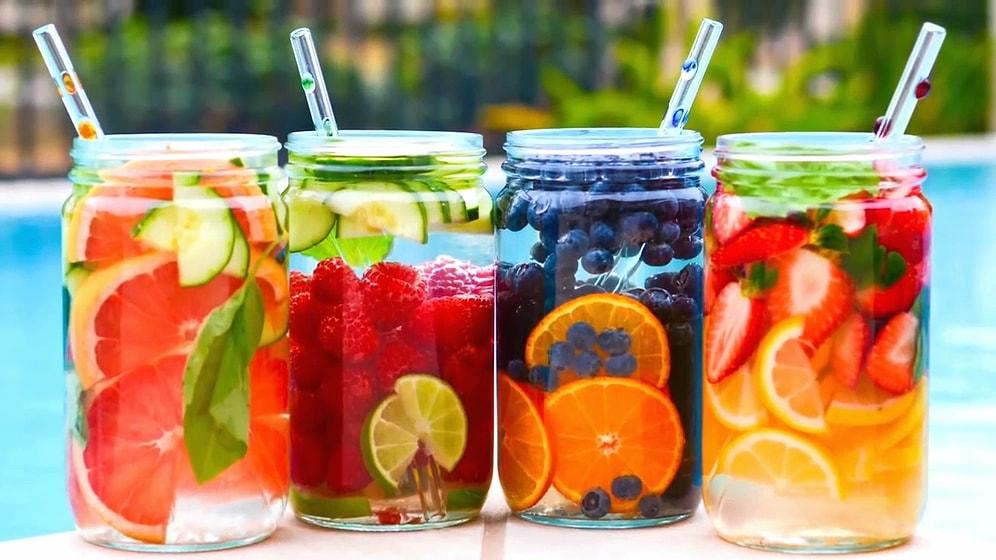 Vücudunuzu Meyve Yardımıyla Bahara Zıpkın Gibi Sokacak 15 Lezzetli Detoks Suyu