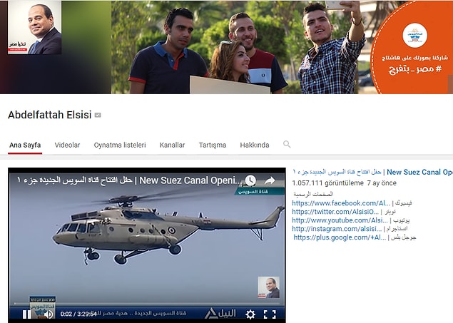 8. Mısır Devlet Başkanı Abdülfettah el Sisi