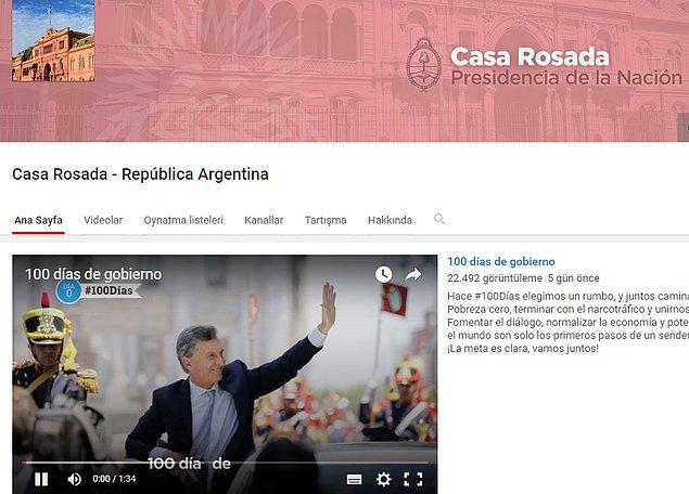 6. Arjantin Devlet Başkanı Mauricio Macri