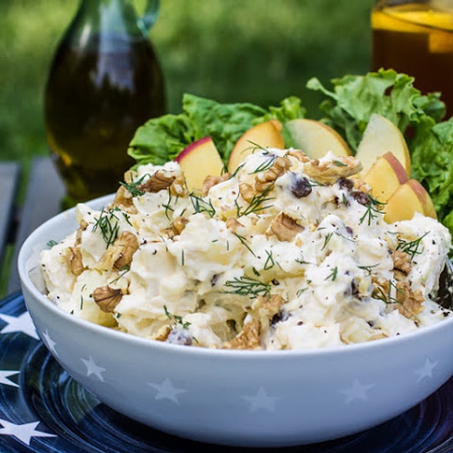3. Yeşil Elmalı Patates Salatası