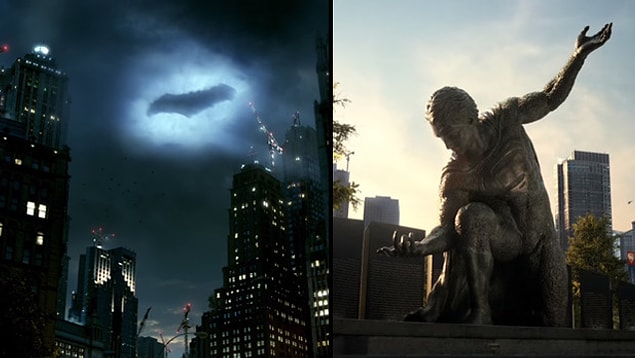 6. Batman ve Superman'in şehirlerinin ismi sırasıyla hangi şıkta doğru verilmiştir?
