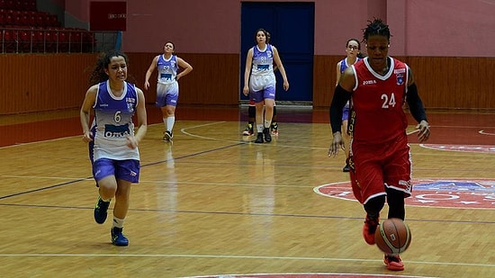 Kadınlar Basketbol Ligi'nde 107 Sayılık Fark