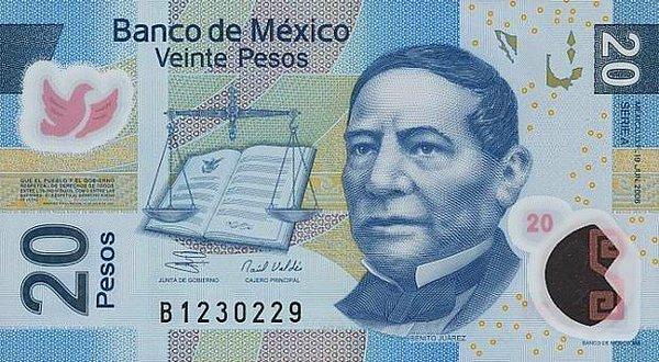 40. Meksika Pezosu / Benito Juárez