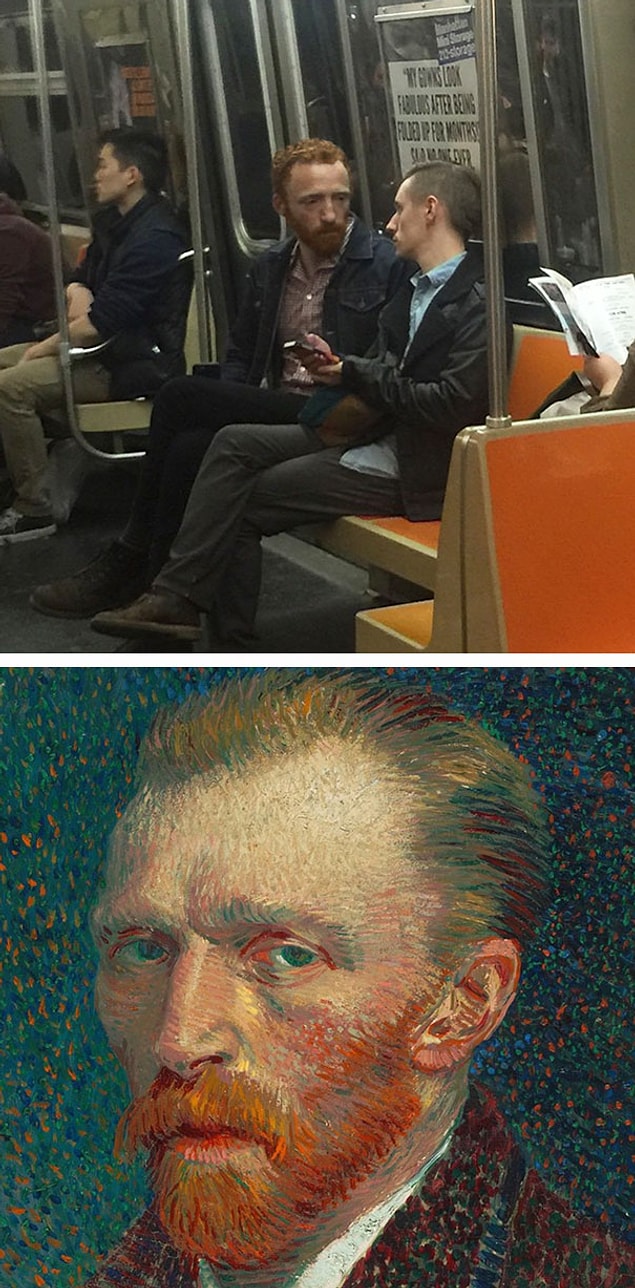 10. Van Gogh reenkarne olmuş, bu çok net