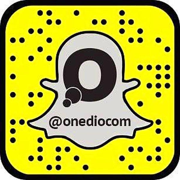 Onedio'yu Snapchat'den Takip Etmeyi Unutmayın - @onediocom