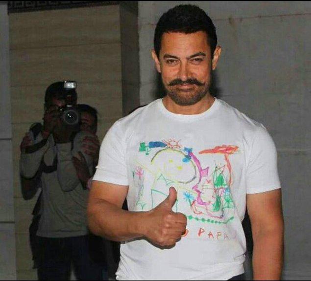 Geçen haftalarda doğumgününü kutlayan Aamir Khan 2 haftada verdiği kilolarla herkesi şaşırtmıştı.Karakterinin 20 yaşındaki hali için daha da kilo verecek olan Aamir Khan eski formuna geri dönmeye başladı.