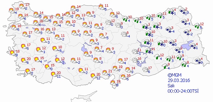 Bugün Hava Nasıl Olacak?