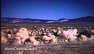 Yeraltı Nükleer Patlaması Sonucu Oluşan Devasa Krater