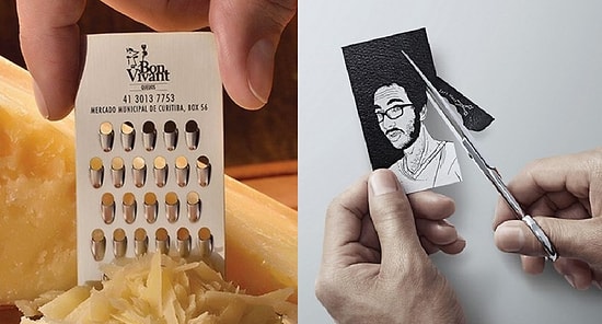 15 примеров абсолютно нескучных визиток!