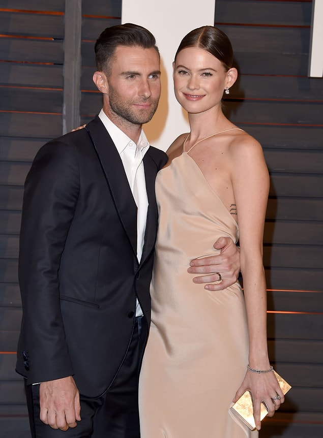 8. Adam Levine & Behati Prinsloo