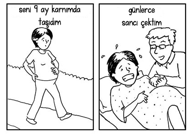 1. Babasına mı benziyor? 😱