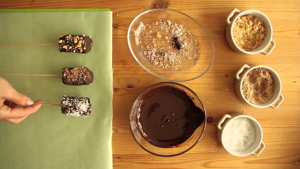 Онедио Кухня - Банановые ломтики в шоколаде