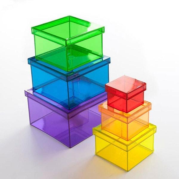 2. Evde kullanacağınız kutuları renklilerinden seçin!