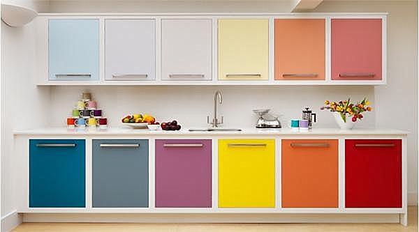 9. Bu kadar mutfak dedik peki mutfağı renklendirmeye ne dersiniz?