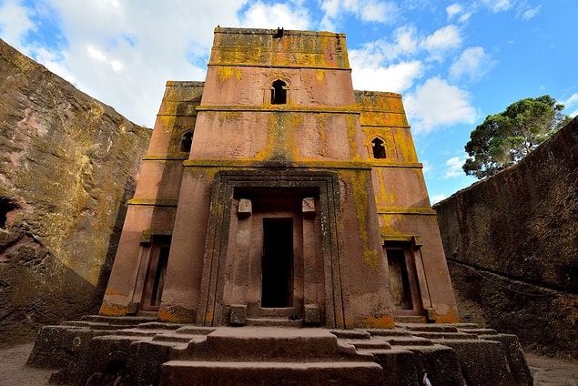 7. Lalibela Kaya Kiliseleri, Etiyopya