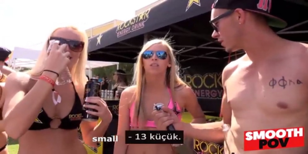 Bahar Şenliğinde Sarhoş Kızlar Cevaplıyor "Boyu mu, İşlevi mi?"