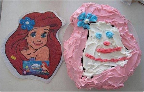 9. Disney'in güzel prensesi Ariel'in nasıl görüneceğini merak edenlere gelsin bu da.