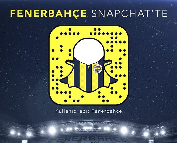 Fenerbahçe SnapChat'te