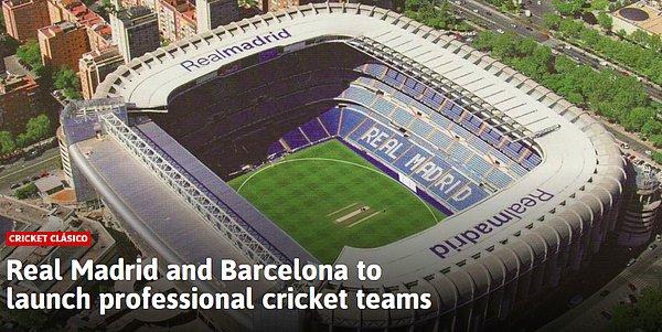 Real Madrid ve Barcelona, bu yaz krikette karşı karşıya gelecek.