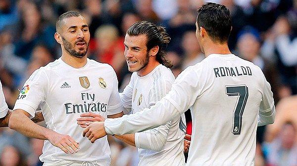 Real Madrid'in üçlüsü takipte