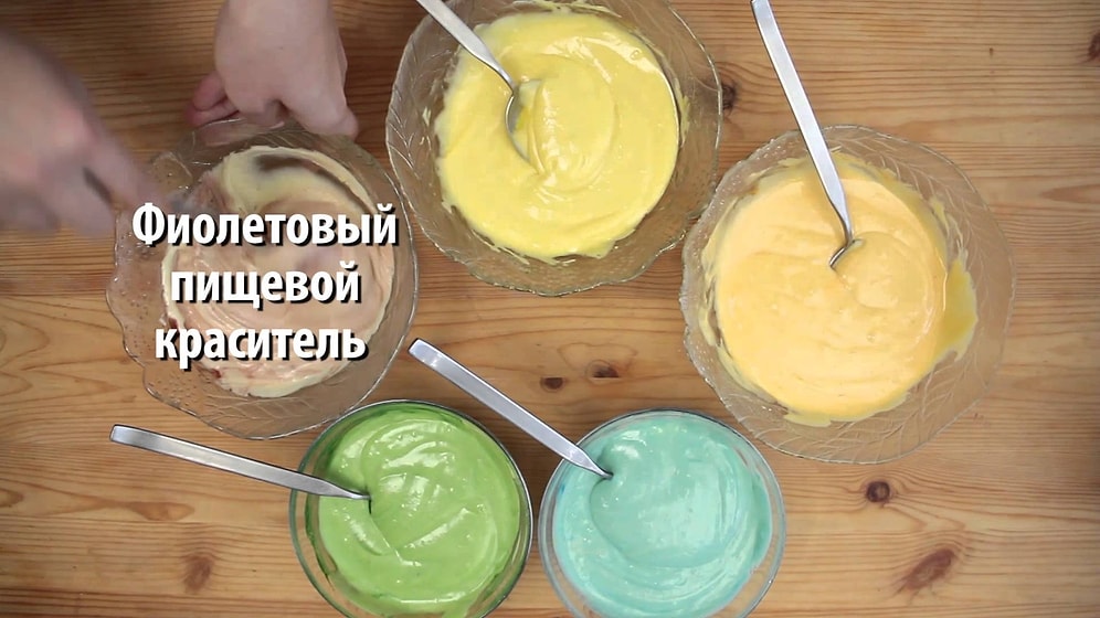 Онедио Кухня - Радужные капкейки