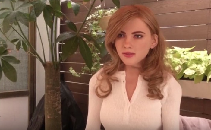 Çinli Tasarımcının Scarlett Johansson Robotuyla Tanışın