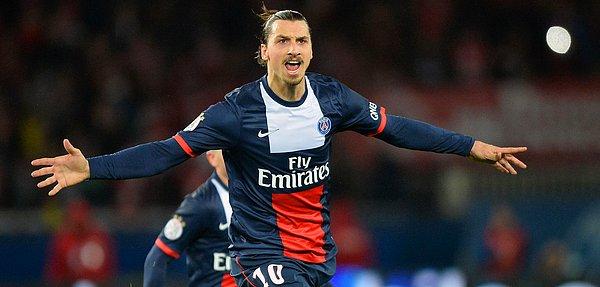4. Zlatan Ibrahimovic - 250,000£ - Haftalık / Paris Saint-Germain