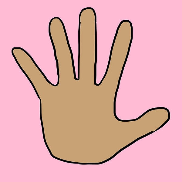 Воздушный тип руки - идеалист