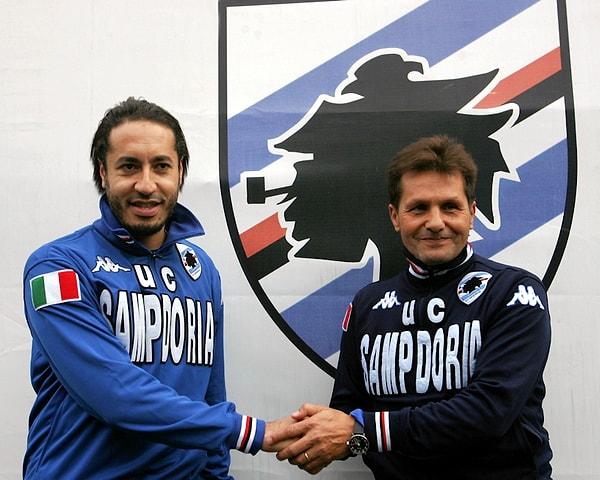 14. 2006-2007 sezonunda Libyalı futbolcunu son adresi Sampdoria takımıydı.
